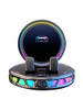 Colorful RGB Ambient Light Car Wireless Charging Bracket Holder Car Phone Mount