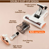 15KPa Cordless Mattress Vacuum Cleaner with UV Care & 140°F Heat