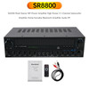 3600W Peak Stereo HiFi Power Bluetooth Amplifier High-Power 5.1 Subwoofer Home