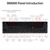 3600W Peak Stereo HiFi Power Bluetooth Amplifier High-Power 5.1 Subwoofer Home