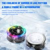 Magnetic Phone Cooler for Gaming Cell iPhone Cooling Fan Portable RGB Cooler