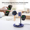 4-in-1 Qi2 15W Cooling Wireless Charger Station Fast Charging Station MagSafe