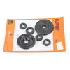 10pcs Engine Oil Seal Kit Set for Honda CRF250R 2004-2009 CRF250X 2004-2017