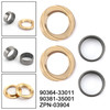 Front Inner Axle Spindle Bearing +Bush Kit for Landcruiser 78 79 80 100 Series