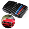 51131884350 For 82-94 BMW E30 Grill 3 Serie Front Hood Kidney Grille M3 Stylish