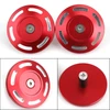 Pair Red CNC Billet Aluminum Hole Frame Plugs Caps for BMW S1000XR 2015-2020