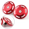 Pair Red CNC Billet Aluminum Hole Frame Plugs Caps for BMW S1000XR 2015-2020