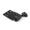 LED Light Black Side Mount License Plate For Harley Sportster 1200 XL1200L 06-11