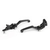 Pivot Brake Clutch Levers Fit For Kawasaki KLX250/D-TRACKER KLX150S KLX125 Black