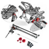 CNC Titanium Adjustable Rearsets Footrest For Honda CBR600RR / ABS 2009 - 2022