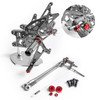 CNC Titanium Adjustable Rearsets Footrest For Honda CBR600RR / ABS 2009 - 2022