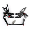 Rearset Rear set for Kawasaki ZX10R ZX 10R 2004-2005 Black