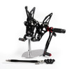 Full Rearsets Foot pegs Rear set For 11-16 SUZUKI GSR750 GSXS750 GSX-S750 Black