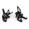 Full Rearsets Foot pegs Rear set For 11-16 SUZUKI GSR750 GSXS750 GSX-S750 Black