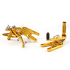 Rearset Rear set for Yamaha YZF 600 R6 2003-2005 Gold