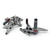 Rearset Rear set Foot pegs For Honda CBR600RR 2007-2008 Gray
