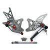 Rearset Rear set Foot pegs For Kawasaki ZX 636 2005-2006 Gray