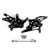 Racing Footrest Rearsets Rear Set Foot pegs For Yamaha YZF R25 2015-2019 Black