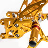 CNC Gold Adjustable Rearsets Footrest For Honda CBR600RR / ABS 2009 - 2022