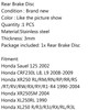 Rear Brake Rotor Disc Fit for Honda CRF230L CRM250 XL250R XR250R XR400R XR600R