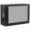 Aluminum Alloy 3.5 inch Display Case with LCD Screen Fit for Raspberry Pi 4B