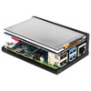 Aluminum Alloy 3.5 inch Display Case with LCD Screen Fit for Raspberry Pi 4B