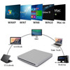 External DVD Drive Type-C USB 3.0 Player Slot-in Burner Writer for Laptop PC Mac