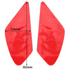 2X Side Tank Traction Grips Pads Fit For Ducati Monster 797 17-19 Rubber Black