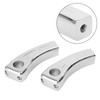 Chrome 4.5" Pullback Handlebar Risers for 1" Handlebars Pull Back 1.5" Risers