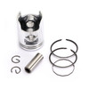 Piston Ring Kit Std 39.75Mm For Honda Dio Tact Cabina Julio Elite Scoopy Lead 50