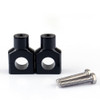 2" Handlebar Risers Billet VN 900 Yamaha V-Star Honda VTX Suzuki Boulevard BLK