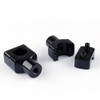 2" Handlebar Risers Billet VN 900 Yamaha V-Star Honda VTX Suzuki Boulevard BLK