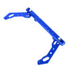 Cross Bar Adjustable Handlebar Balance Lever Universal Blue For Motorcycle