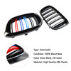 2PCS M-Color Kidney Grill Grille 51138469959 fit BMW G01 X3 G02 X4 Gloss Black