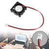 1Pc Brushless DC Cooling Blower Fan 5V 0.12A 2507S 25x25x7mm Sleeve 2 Pin Wire