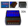 Solar Charge Controller PWM 30A 12V Solar Panel Battery Control Adapter Blue