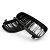 Gloss Black Front Grille For BMW 1 Series E81 E87 E82 E88 128i 135i 2008-2012