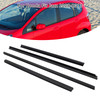 4pcs Door Belt Weatherstrip Molding Seal For Honda Fit Jazz 2008-2013