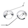 Pair Mirror Set 8mm Fits HONDA C50 C65 C70 C90 CM91 CM90 CB100 CB125S CL100