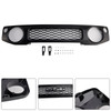 Black Honeycomb Front Bumper Grille Grill Fit Suzuki Jimny JB74 2019-2023