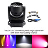 19x20W LED Zoom Moving Head Stage Light RGBW DMX Beam Wash Lighting DJ Disco