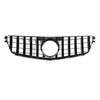 GT Style Front Bumper Grille Grill Fit Benz C-Class W204 C300 C350 2008-2014