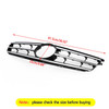 Front Grill Grille Fit Mercedes Benz C Class W204 C300 C350 2008-2014