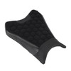 Front Raider Seat Driver Cushion Pu Fit Blacka For Kawasaki Ninja Zx-6R 19-25