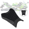 Front Raider Seat Driver Cushion Pu Fit Blacka For Kawasaki Ninja Zx-6R 19-25