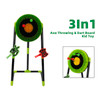 3In1 Axe Throwing & Dart Board Kid Toy Set Backyard Indoor & Outdoor Party Game