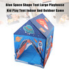 Blue Space Shape Tent Large Playhouse Kid Play Tent Indoor And Outdoor Game
