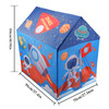 Blue Space Shape Tent Large Playhouse Kid Play Tent Indoor And Outdoor Game