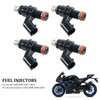 4PCS 15710-21H00 Fuel Injectors 1571021H00 For Suzuki GSXR1000 07-16 GSX1300R 08-20