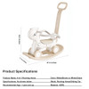 4-in-1 Baby Rocking Horse for Toddlers 1-3 Years – Ride-On Toy with Detachable Balance Board
